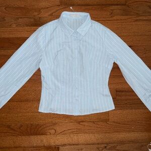 White Striped Women's Skirt